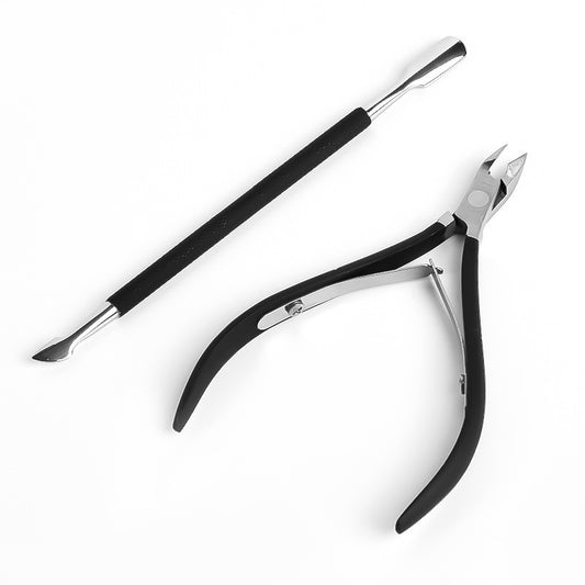 Secret Cuticle Trimmer with Cuticle Pusher and Cutter - Secret Teddy