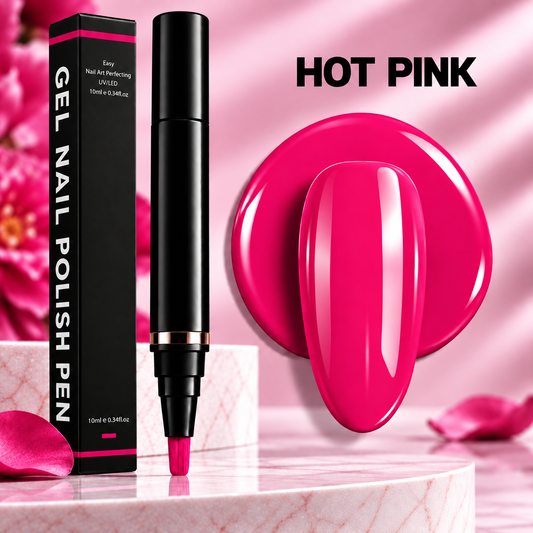 Gel Nail Polish Pen – Hot Pink – 016