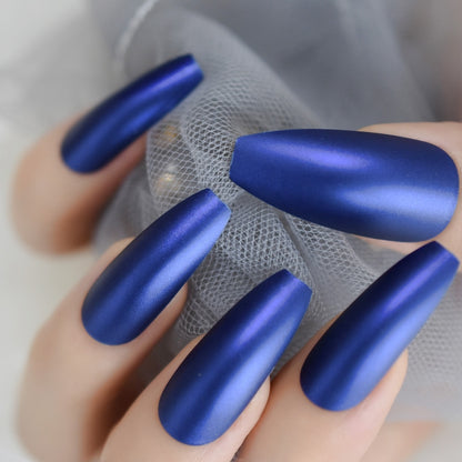 Bleu mat