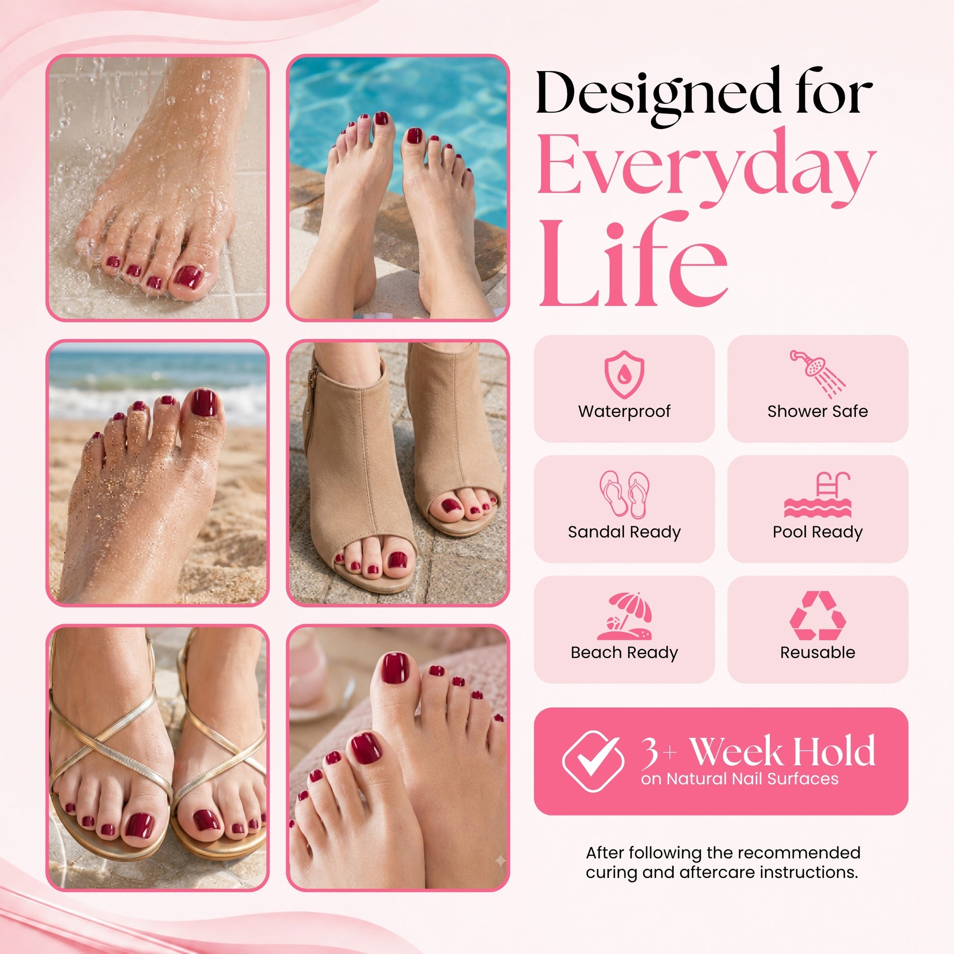 GLUI For Missing & Damaged Toenails - Secret Teddy