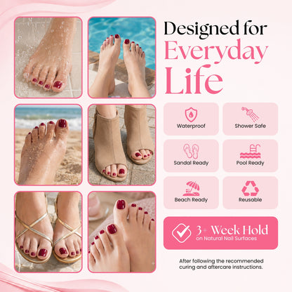 GLUI For Missing & Damaged Toenails - Secret Teddy