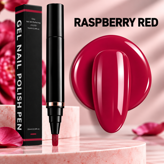 Gel Nail Polish Pen – Raspberry Red – 028