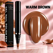 Gel Nail Polish Pen – Warm Brown – 025