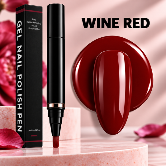Gel Nail Polish Pen – Wine Red – 079